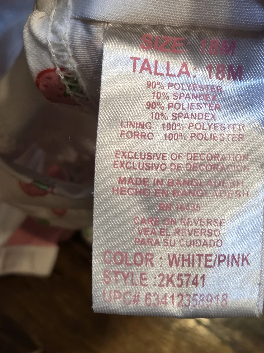 Vintage y2k Strawberry Shortcake 2006 Bikini 18 M Collectable
